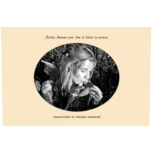 The Legend of Zelda Songs From the Legend of Zelda Vol 1 for 12 Hole Ocarina