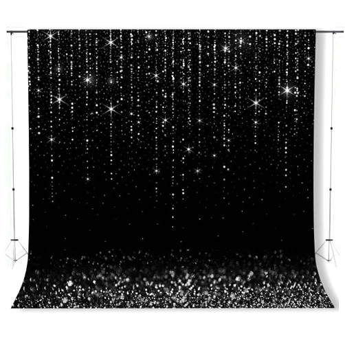 KUKUSOUL 10x10ft Silver Glitter Sparkle Backdrop Silver Bokeh Dots Photography Backdrop Adult Kids Bday Party Decorations Birthday Party Portrait Photo Studio Photobooth Props Gift KU819