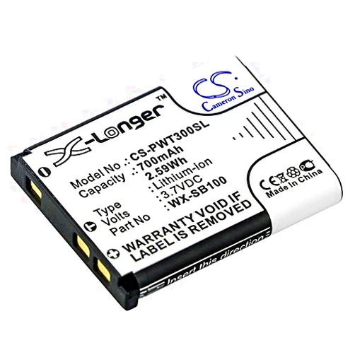 Nvobry Replacement Battery WX-SB100 for WX-ST300 WX-ST100 WX-CH457 WX-CH455 Attune II Attune II HD3 (700mAh) Li-ion