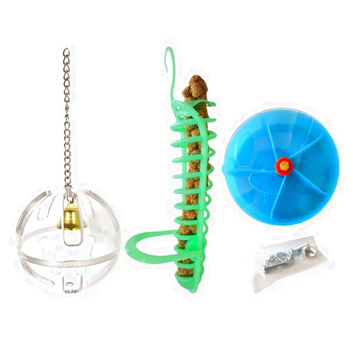 Hemobllo 1 Set 3 Pcs Forager Bird Feeding Apparatus Bird Food Feeder Bird Feeding Supplies Bird Water Feeder Bird Food Container Garden Bird Feeder Outdoor Parrot Feeder Birdcage Feeder