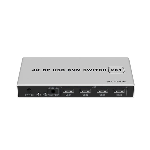 ALYYDBG Displayport KVM Switch 1 Monitor 2 Computers, ALYYDBG 4K USB Displayport KVM Switcher Supports 2 Computers share 1 Monitor via same keyboard mouse at 4K@60Hz 2K@144Hz