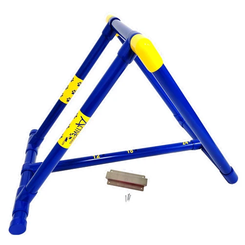 ActiveDogs.com Adjustable Agility SeeSaw Teeter Base PVC Base Ready for Teeter Board
