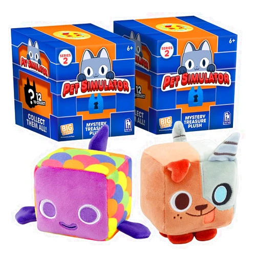 PET SIMULATOR – Collectible Plush – Treasure Assortment (Series 2)