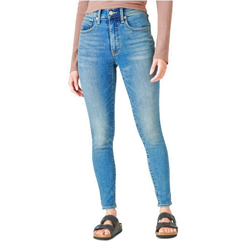 Lucky Brand Women's High Rise Bridgette Straight Jean, Bloom, 31W X 29L