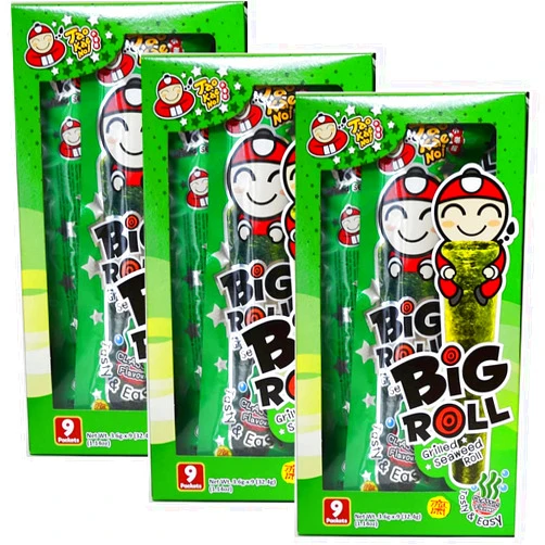 Z. Emma Big Roll Grilled Seaweed Roll (Classic, 3 BOX)