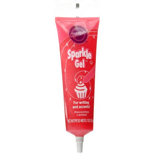 Wilton Pink Sparkle Gel Icing Dispenser