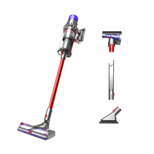 Dyson Outsize Origin Cordless Vacuum, Nickel/Red