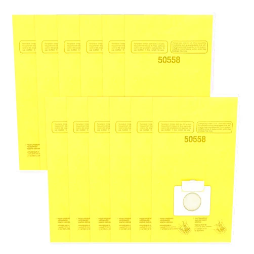 Aliddle 5055 Vacuum Bags Replacement Fit for Kenmore Canister Type C/Q 50555 50558 50557 and Type C-5 C-18,12 Pack