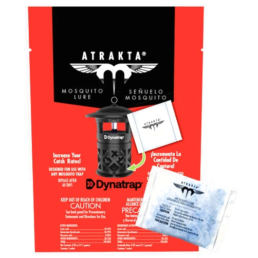 DynaTrap 100611 Atrakta Mosquito Lure Sachet for Any DynaTrap Insect Trap, Lasts 60 Days, Mosquito Trap Attractant