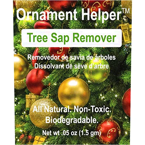LevGo Home Tree Sap Remover | The Best Way to Remove Tree Sap From Your Christmas Ornaments | Ornament Helper | Made in USA