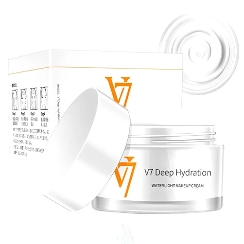 Rednow Moisturizing Cream,V7 Deep Hydration Waterlight Makeup Creams, V7 Korea Cream Face Moisturizer for All Skin Type,Natural Cream Young Skin Water(1 PC)