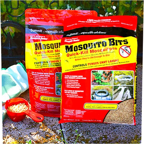 Generic Summit Mosquito Bits, 20 lbs. each, Pack of 2