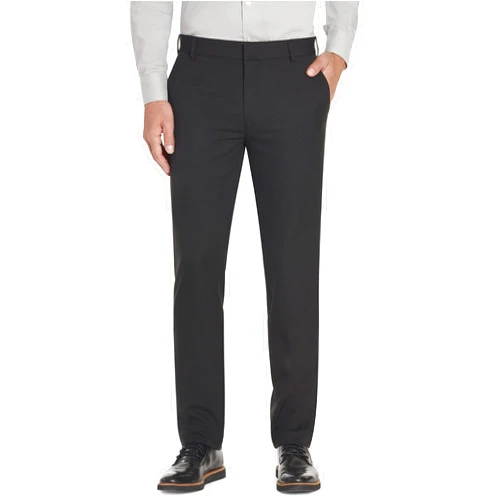 Van Heusen Men's Slim Fit Stretch Flat Front Traveler Pant
