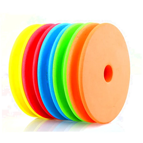 Toasis Fishing Line Storage Fishing Snell Leader Rigs Foam Spool (Multicolors/D4.5cm)