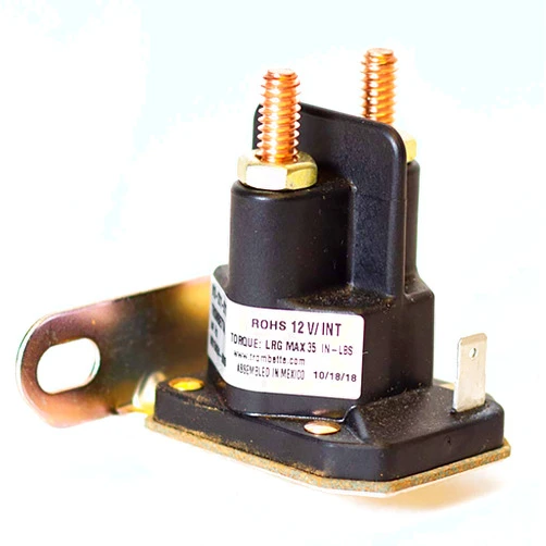 Trombetta 812-1211-211 Spade Plastic Contactor, 12 Volt