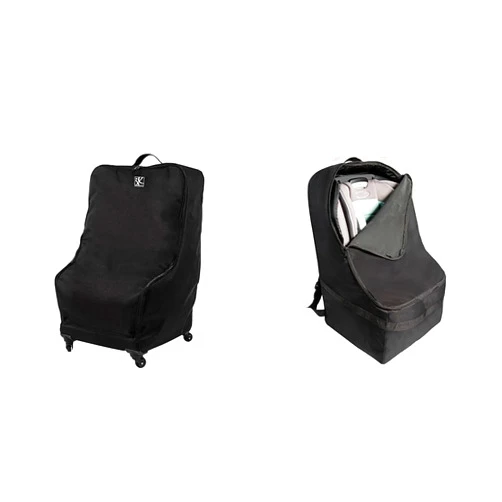 J.L. Childress Car Seat Travel Bags - Wheelie Deluxe Fully Padded Bag and Ultimate Padded Backpack