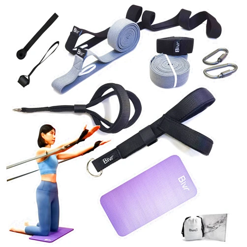 BIVR Pilates Equipment Pilates Home Kit with Knee Pad