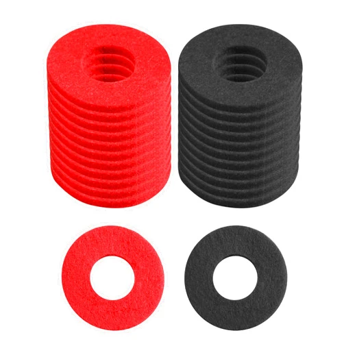 Bylikeho 24PCS Battery Terminal Protector,Car Accessories Battery Terminal Anti Corrosion Washers,Battery Terminal Post Fiber Washers Protector,Battery Terminal Felt Pads for 12-Volt Battery Terminal