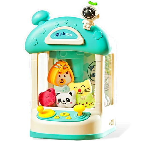 X XIN·SHI Mini Claw Machine - Portable Claw Machine for Kids and Adults - Small Claw Machine Toy for Boys and Girls
