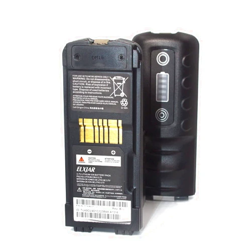 Hflexgrad (2-Pack) 3.7V 4600mAh Replacement Battery for Motorola/Symbol MC9500 & MC9590 Scanners, MC9596 82-111636-01 BTRY-MC95IABA0 Barcode Scanner