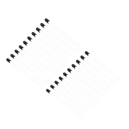 PATIKIL NTC Thermistors Resistors, 20Pcs 10K Ohm MF52-103 5% Accuracy High Sensitivity Current Limiter Temperature Sensor for Measuring Temperature Black