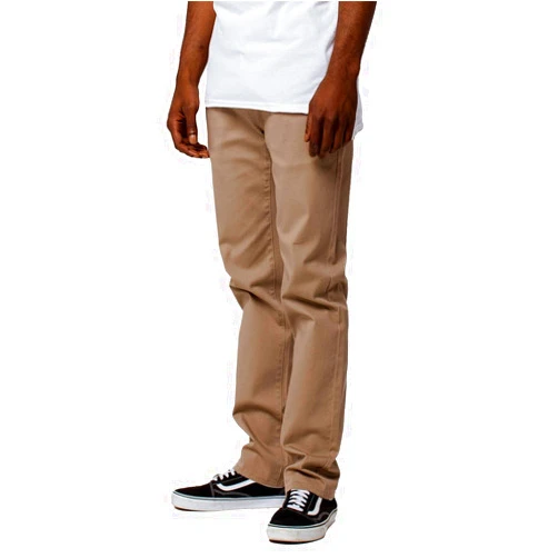 Rsq Slim Straight Chino Pants Dark Khaki