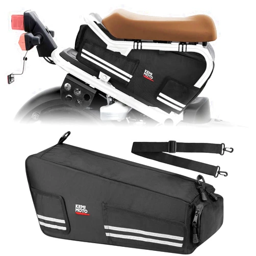 KEMIMOTO Under Seat Storage Bag Compatible with Ruckus 2010-2025 Cling Side Frame Bag Saddle Bag Luggage Scooter Comes with Shoulder Straps 30L
