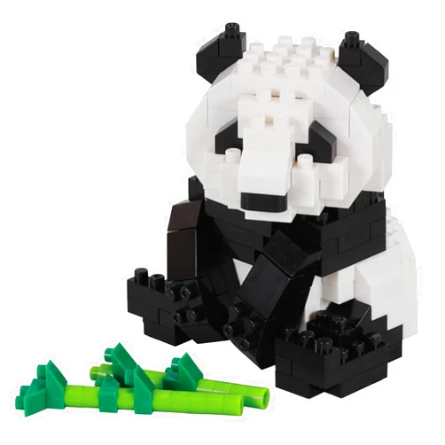nanoblock - Animals - Giant Panda, Collection Series Building Kit