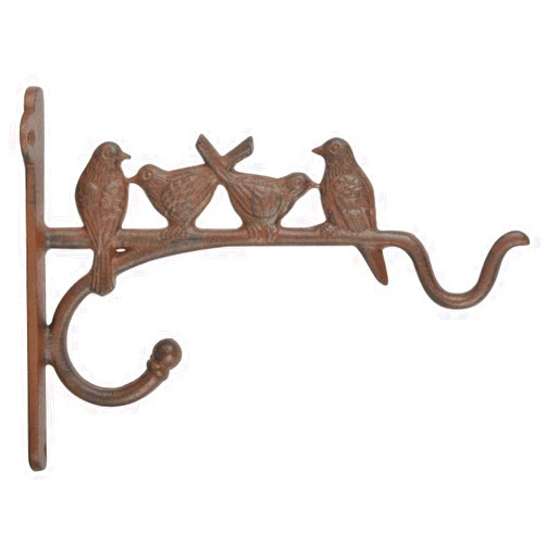 Esschert Design Cast Iron Basket Hanging Hook M