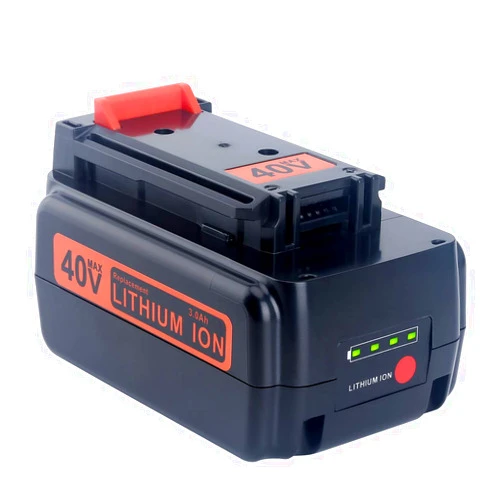 Lasica 40 Volt MAX LBX2040 Replacement Battery Compatible with Black and Decker 36/40V Max Cordless Tools LCS1240B LST136 LCC140 LCC340C LSWV36 LCS40 LSW40C Replacement for BlackDecker 40-Volt Battery