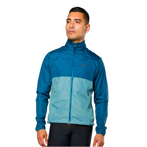 PEARL IZUMI Quest Barrier Convertible Jacket - Men's, Nightfall/Arctic, M