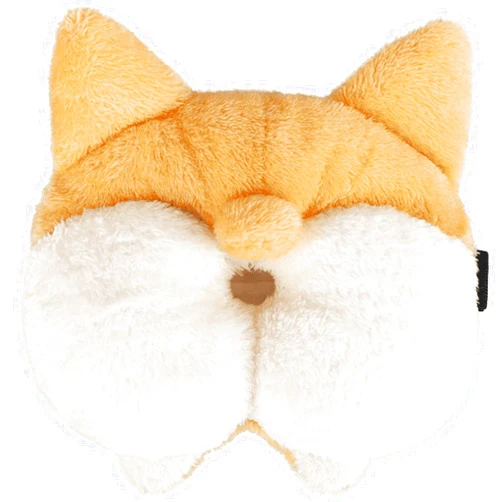 BXzhiri_Accessory Soft Plush Tissue Holder Hanging Pouch Cute Cartoon Tissue Box Cartoon Tissue Cover Paper Holder Napkin Box Paper Storage for Car Home Bathroom
