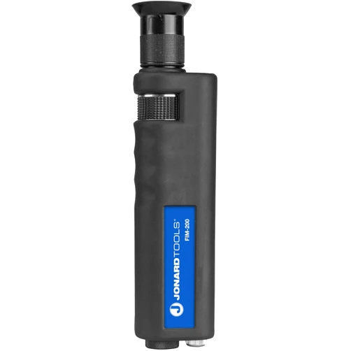 Jonard Tools FIM-200 Fiber Optic Inspection Microscope 200x with FC/SC/ST and LC Adapters