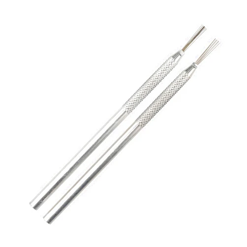 HSYMQ 2Pack Clay Needle Tools, Wire Feather Texture Tool for Ceramic Polymer Pottery Clay Sculpting, Texturing, Modeling