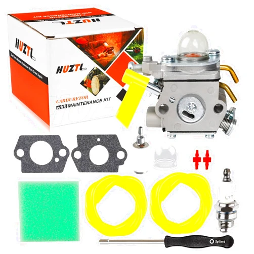 Huztl CS26 Carburetor for Ryobi SS26 RY28000 RY28020 RY28040 RY09053 RY28021 RY28025 RY09056 RY09055 RY34440 26CC Trimmer Brushcutter Weed Wacker Parts