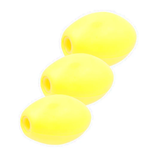 JEZERO Deep Water Fishing Floats: Great for Trail Markers, Dock Floats, Swim Buoy, Kayak Anchor Kit, Pool Buoy, Crabbing & Boats | Yellow, 6