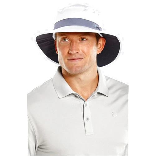 Coolibar UPF 50+ Men's Women's Fore Golf Hat - Sun Protective