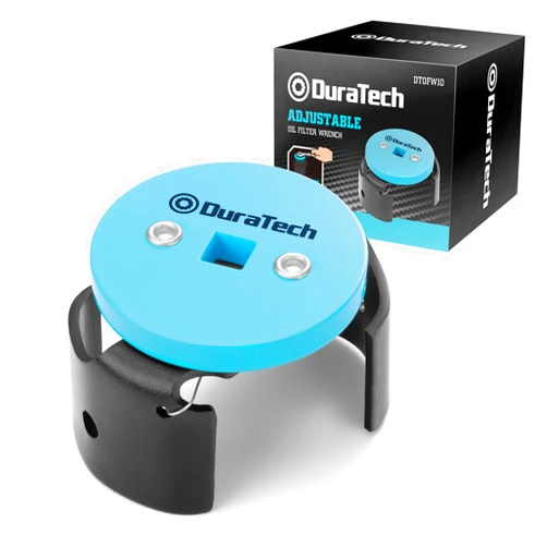 DURATECH Adjustable Oil Filter Wrench, Universal Oil Filter Removal Tool, Oil Filter Wrench Tool for Removing Oil Filters, 2-1/2 to 3-1/8 inch