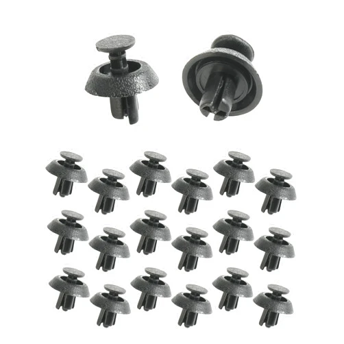 UBOG 20PCS Bumper Clips,Car Accessories Car Retainer Clips,Engine Cover Clips,Engine Under Cover Push-Type Retainer Clips Engine Splash Shield Fender Liner Trunk Lid Trim,Replace #90467-07211
