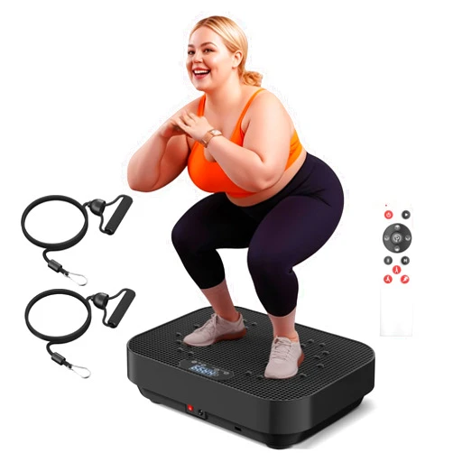 SEDOZIK Vibration Plate Exercise Machine, 2025 Upgraded Fitness Vibrating Lymphatic Drainage Full Body Workout Shaker for Weight Loss, Featuring a 330 Lbs Capacity Vibrate Fitness Platform with 8 Modes