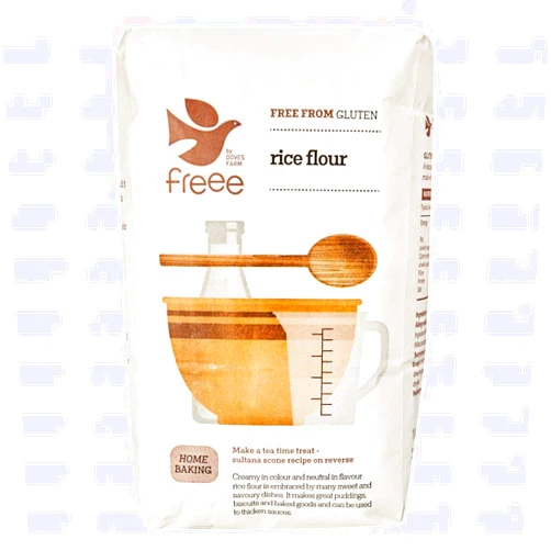 DOVES FARM Brown Rice Flour, 1 KG