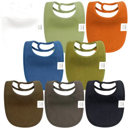 KeaBabies 8-Pack Organic Baby Bibs for Baby Girls, Baby Boys - Cotton Cloth Baby Boy Bibs,Bibs for Drooling and Teething