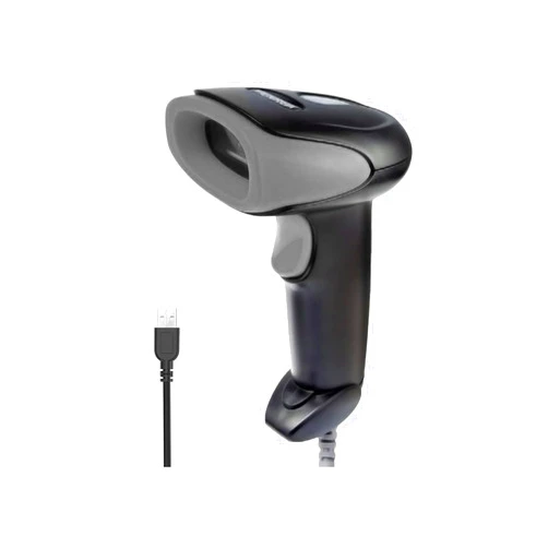 VENREA QR 1D Barcode Scanner, USB Wired Handheld High Speed QR Code Reader Compatible for Windows/Mac Square POS System Mobile Payment 1D Code on PC and Phone Screen