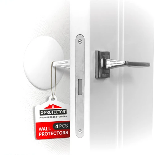 X-Protector Door Stoppers for Wall - 4 PCS, 3.15