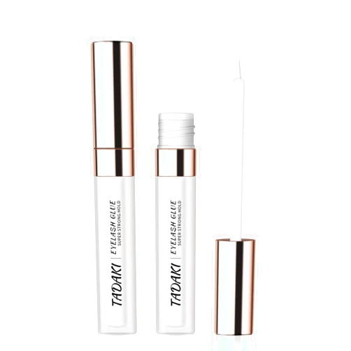 Tadaki Eyelashes Adhesive with Waterproof HoldClearLatex-Free, Professional Hypoallergenic Glue for Sensitive Eye, Suitable for False Lash, Mink Lash 5.5 ML0.18 OZ-Gold 0.18 Fl Oz (Pack of 1)