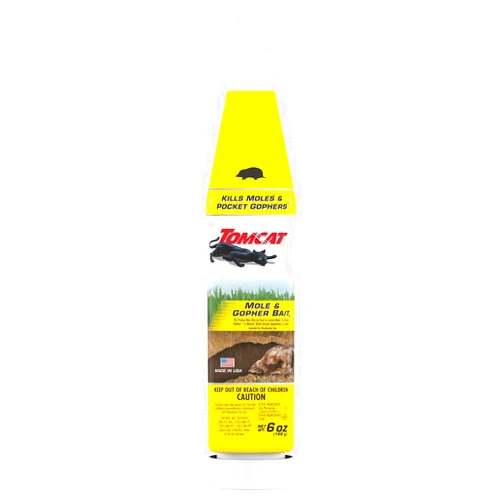 Tomcat Mole & Gopher Bait, Pelleted Bait, 6 oz.