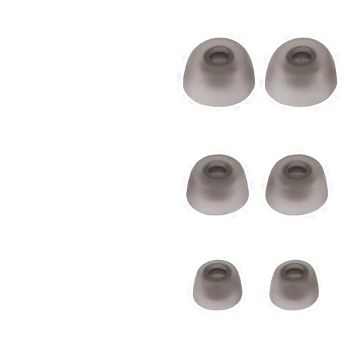WKYMY Replacement Eartip Ear Buds Tips Compatible with Jabra Elite 75t Headphone,Replacement Soft Silicone Ear Tips Earbud Covers Compatible with Jabra Elite/Active 65t, 6 Pairs, S/M/L