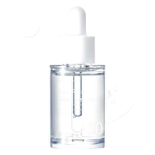 TOSOWOONG Real Rice Glow Serum with 80% Rice Bran Water and Niacinamide for Dark Spots, Uneven Skin Tone, Dull Skin, Radiant Glow, and Daily K-Beauty Skincare for All Skin Types, 33ml / 1.11 fl. oz.