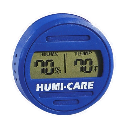 Humi-care Hygrometer Digital Round - Blue