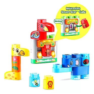 LeapFrog LeapBuilders Safari Animals, Multicolor